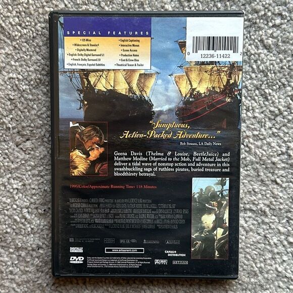 “Cutthroat Island” DVD! - Picture 2 of 5